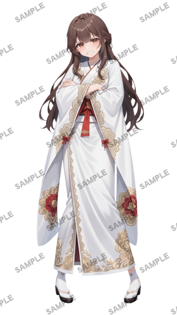 【1点限定 キャラクター】商用OK・表情ポーズ差分6種 立ち絵素材286