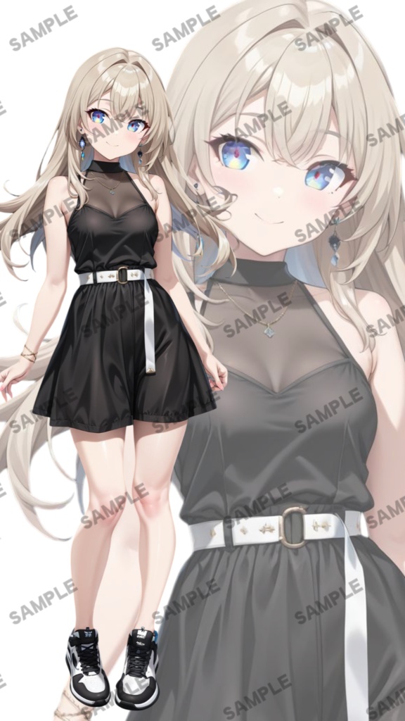 【1点限定 キャラクター】商用OK・表情ポーズ差分6種 立ち絵素材287