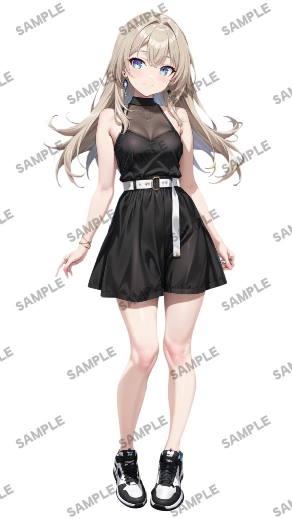 【1点限定 キャラクター】商用OK・表情ポーズ差分6種 立ち絵素材287