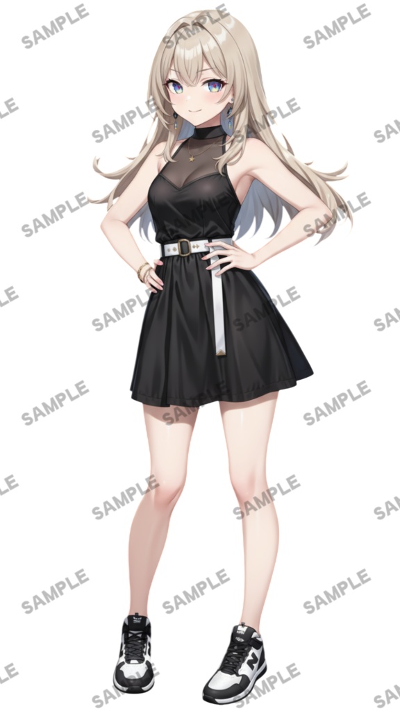 【1点限定 キャラクター】商用OK・表情ポーズ差分6種 立ち絵素材287