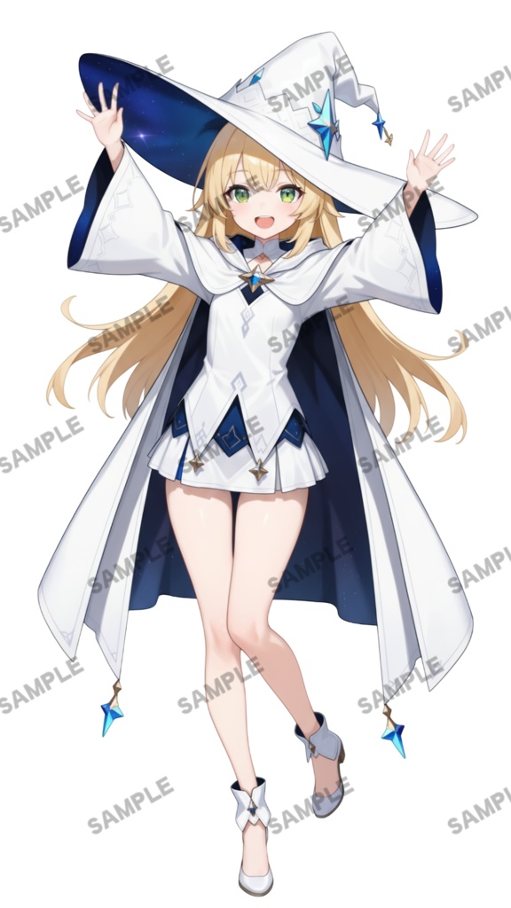 【1点限定 キャラクター】商用OK・表情ポーズ差分6種 立ち絵素材294