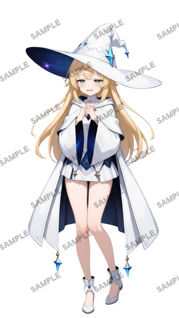 【1点限定 キャラクター】商用OK・表情ポーズ差分6種 立ち絵素材294