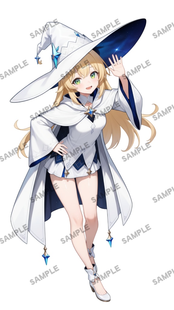 【1点限定 キャラクター】商用OK・表情ポーズ差分6種 立ち絵素材294