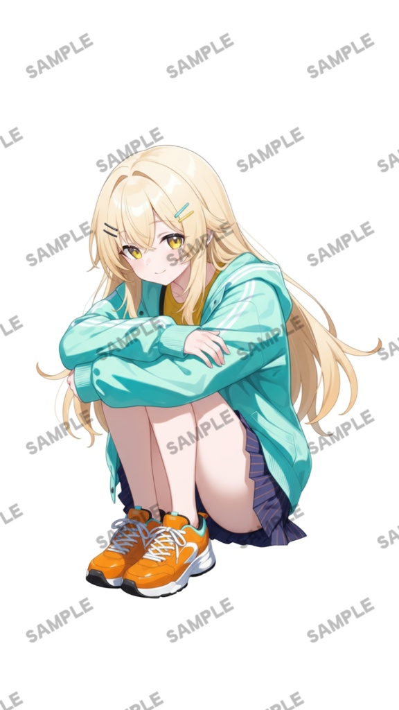 【1点限定 キャラクター】商用OK・表情ポーズ差分6種 立ち絵素材295