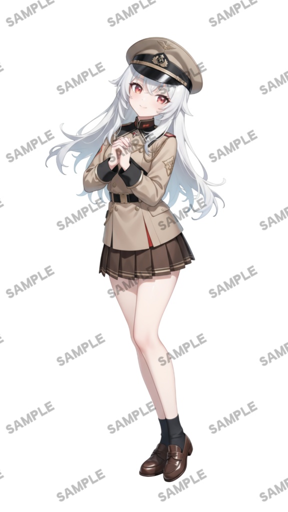 【1点限定 キャラクター】商用OK・表情ポーズ差分6種 立ち絵素材296