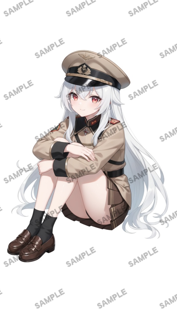 【1点限定 キャラクター】商用OK・表情ポーズ差分6種 立ち絵素材296