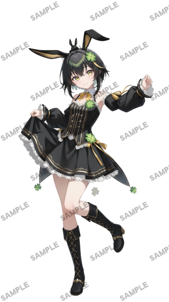 【1点限定 キャラクター】商用OK・表情ポーズ差分6種 立ち絵素材297