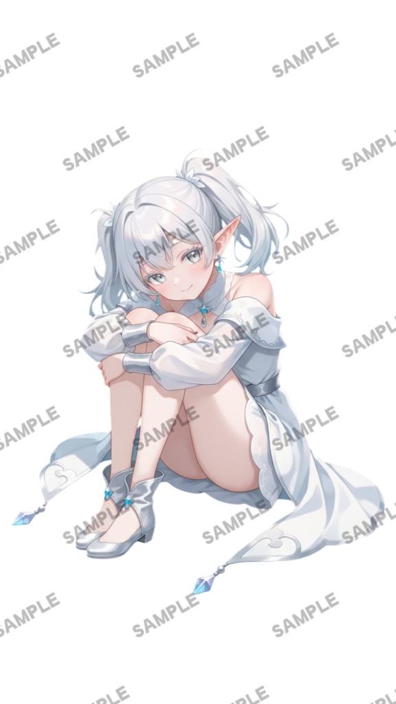 【1点限定 キャラクター】商用OK・表情ポーズ差分6種 立ち絵素材298