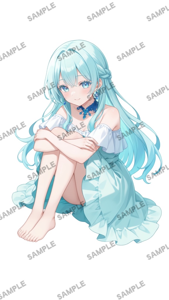 【1点限定 キャラクター】商用OK・表情ポーズ差分6種 立ち絵素材301