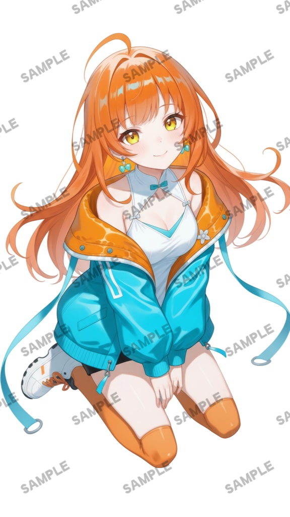 【1点限定 キャラクター】商用OK・表情ポーズ差分6種 立ち絵素材303