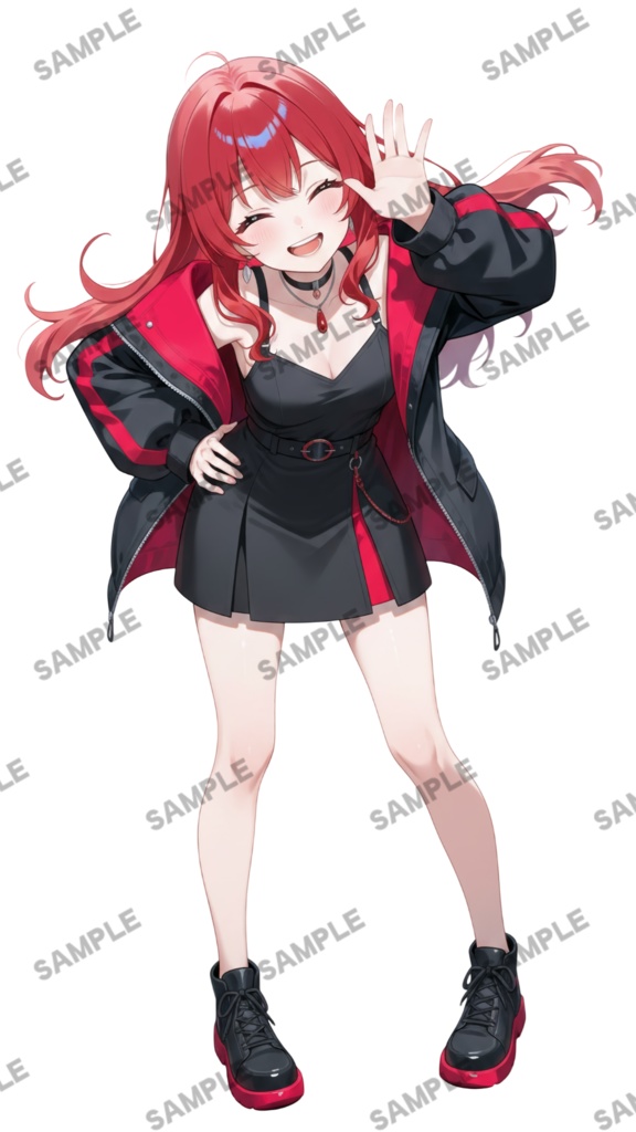 【1点限定 キャラクター】商用OK・表情ポーズ差分6種 立ち絵素材304