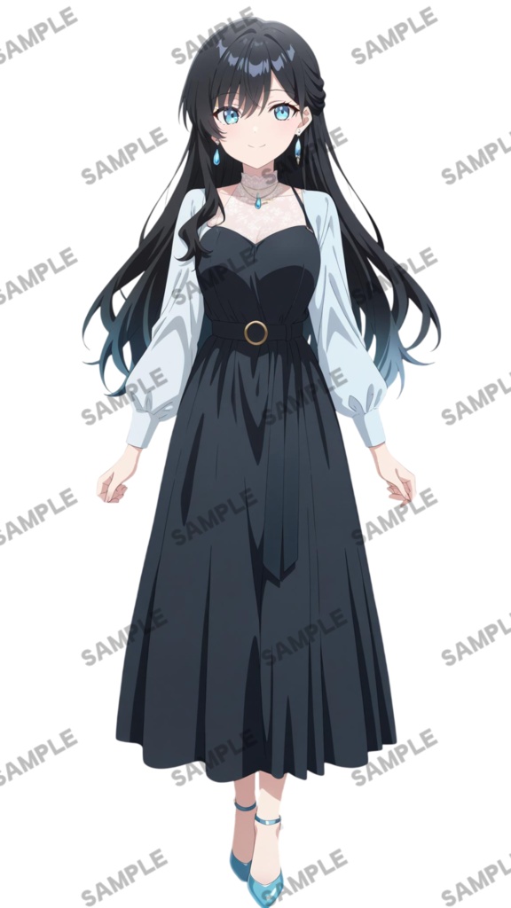 【1点限定 キャラクター】商用OK・表情ポーズ差分40種 立ち絵素材309