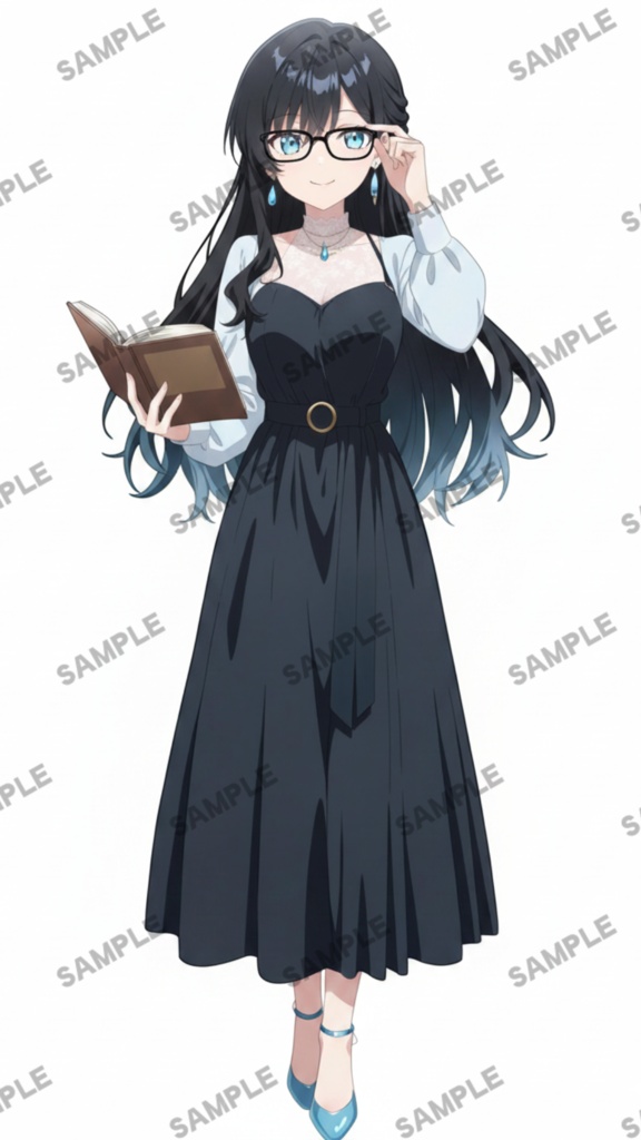 【1点限定 キャラクター】商用OK・表情ポーズ差分40種 立ち絵素材309