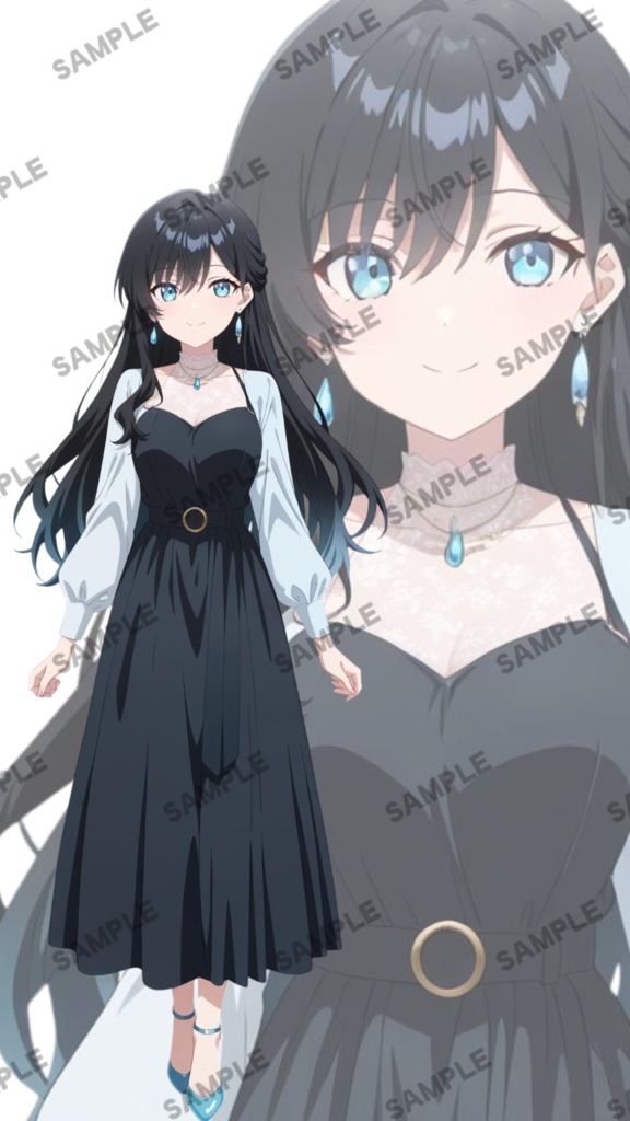 【1点限定 キャラクター】商用OK・表情ポーズ差分40種　立ち絵素材309