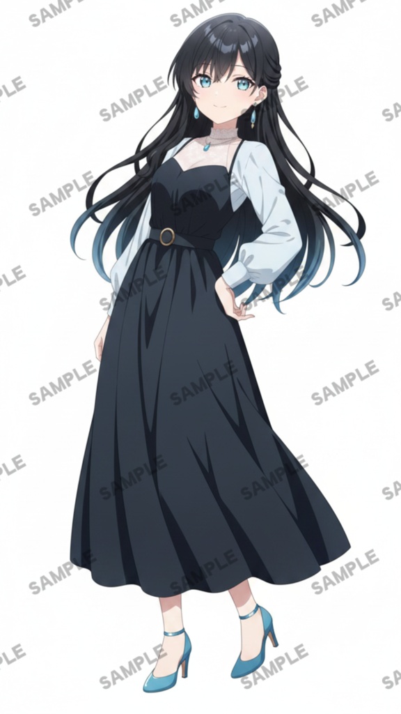 【1点限定 キャラクター】商用OK・表情ポーズ差分40種 立ち絵素材309