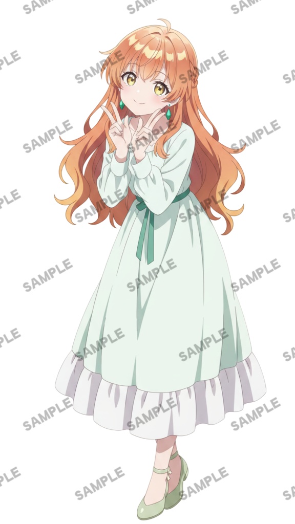 【1点限定 キャラクター】商用OK・表情ポーズ差分6種 立ち絵素材310