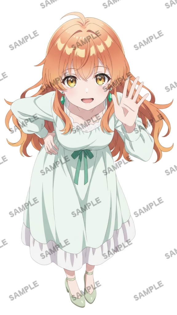 【1点限定 キャラクター】商用OK・表情ポーズ差分6種 立ち絵素材310