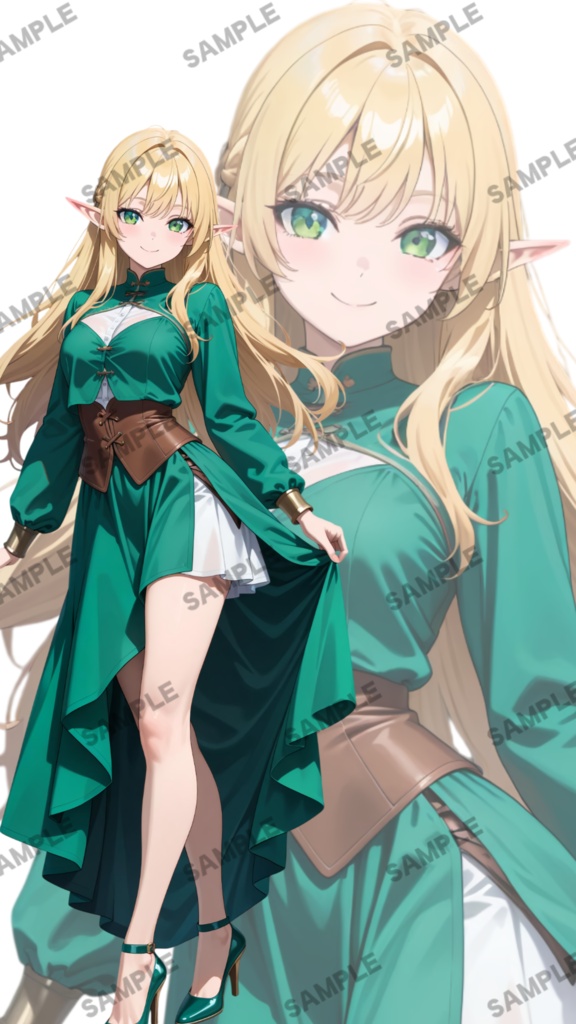 【1点限定 キャラクター】商用OK・表情ポーズ差分6種 立ち絵素材314