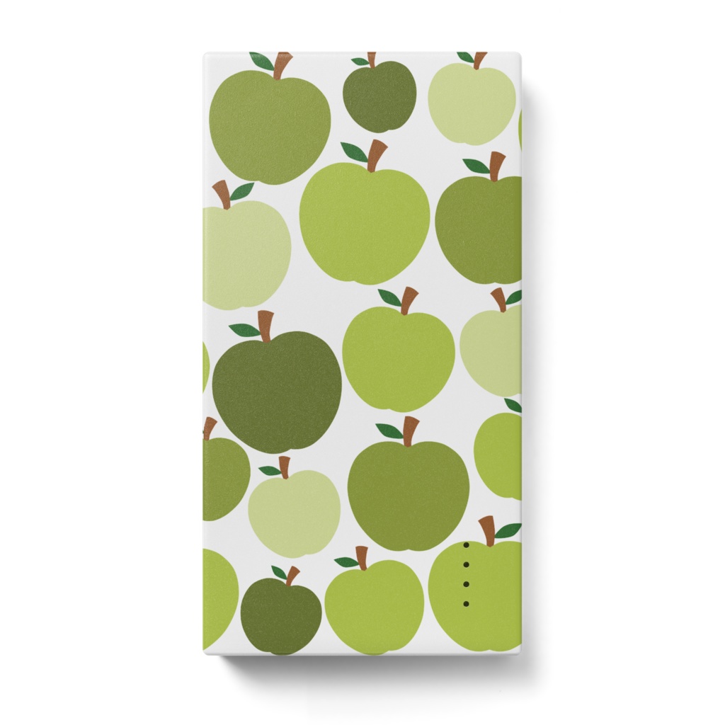 ぎっしり青リンゴ モバイルバッテリー つきしょっぷ Booth