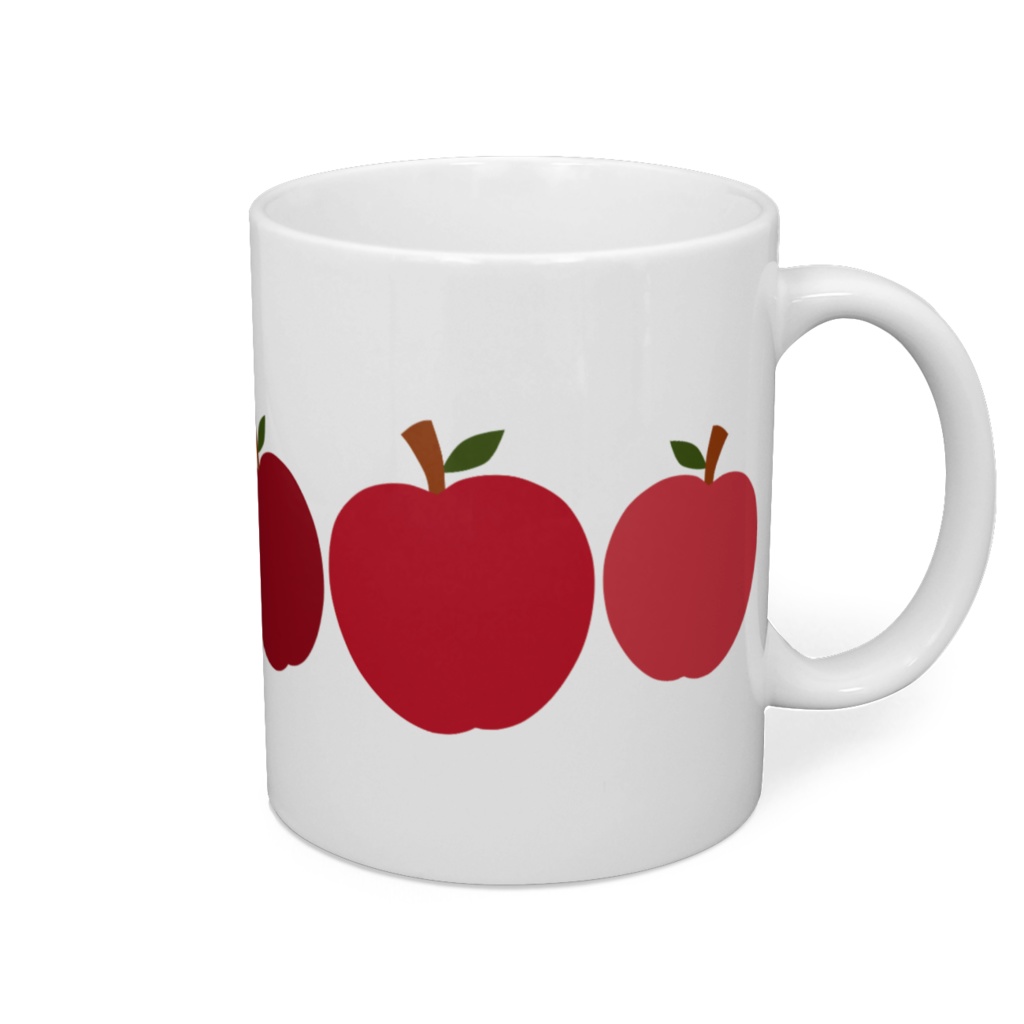 赤リンゴ　マグカップ