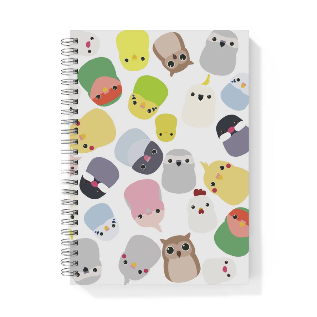 ぎっしりいろいろ小鳥たち ノート