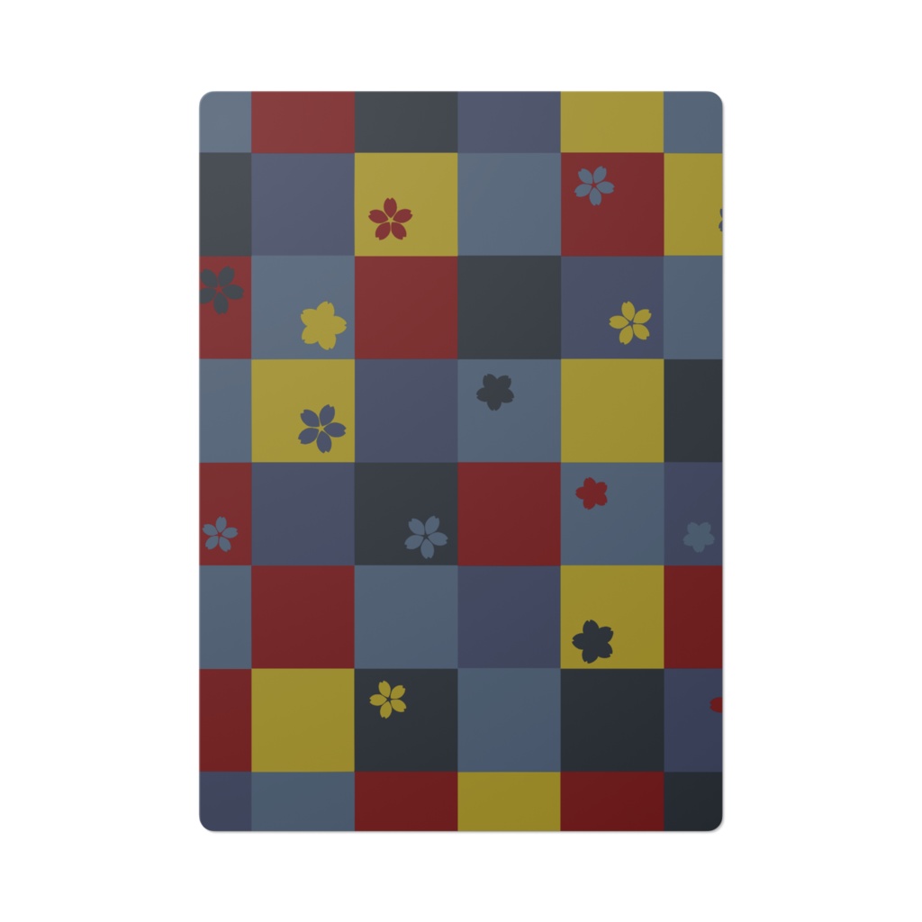 三日月宗近イメージ市松模様 下敷き つきしょっぷ Booth