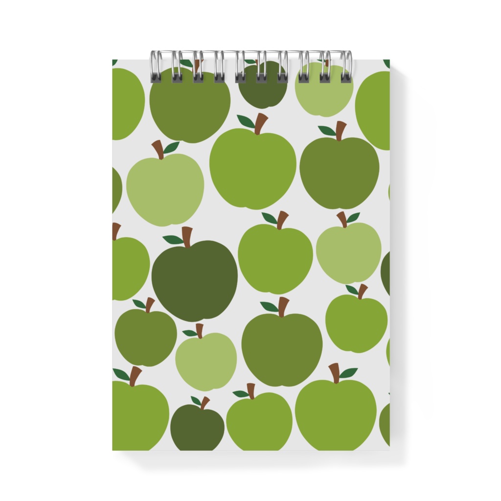 ぎっしり青リンゴ メモ帳