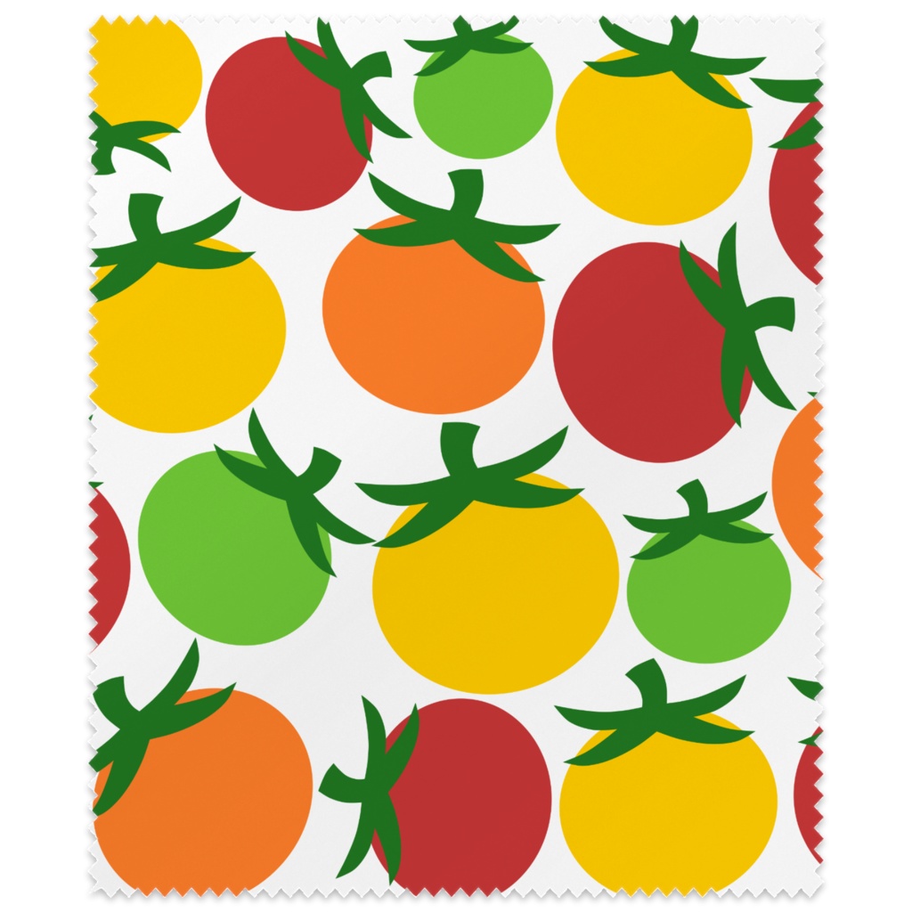 ぎっしりカラフルトマト メガネ拭き