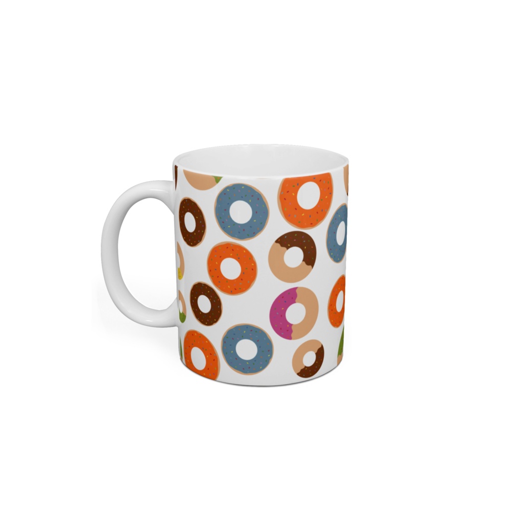 カラフルなドーナツ マグカップ