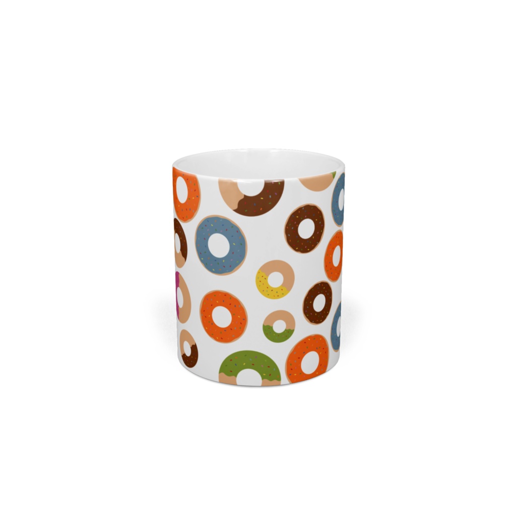 カラフルなドーナツ マグカップ