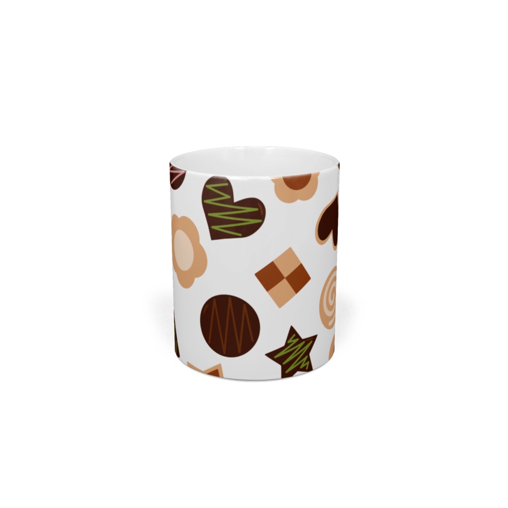 クッキーとチョコレート マグカップ
