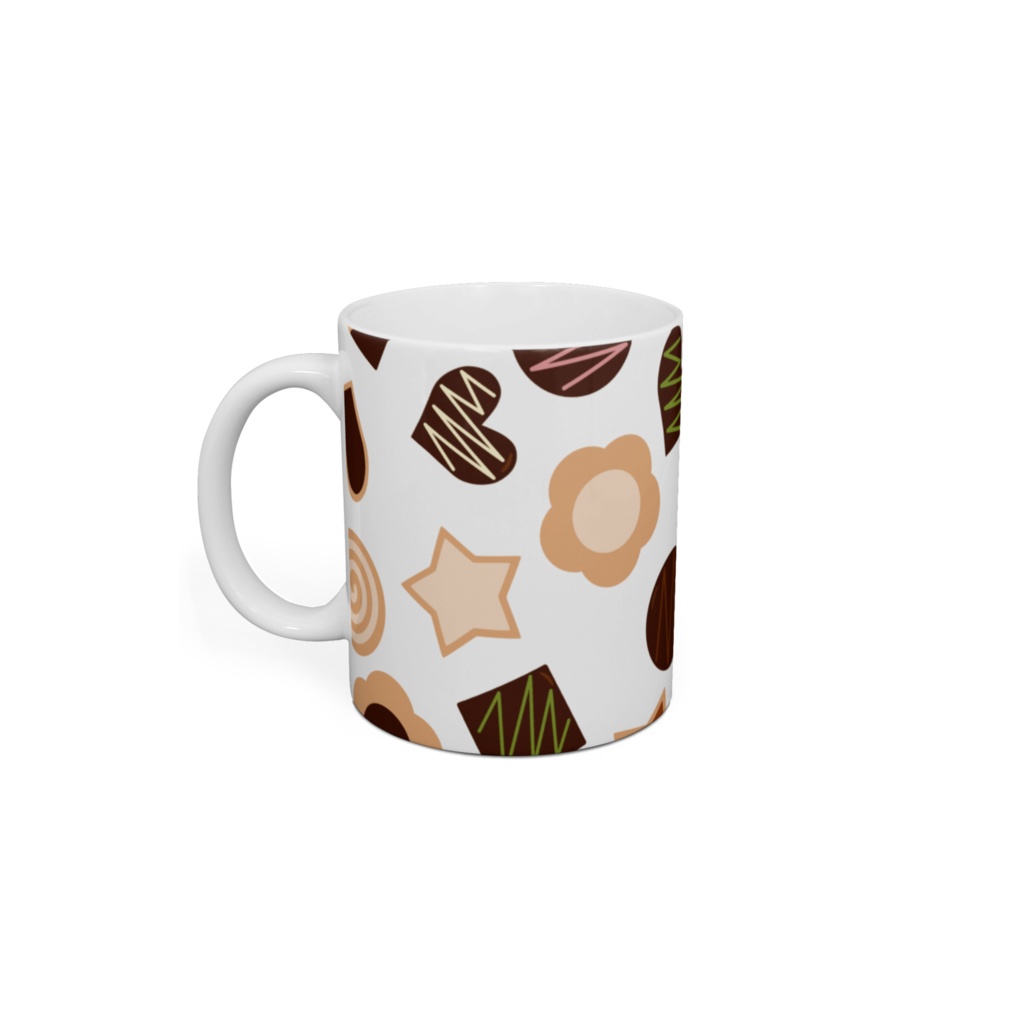クッキーとチョコレート マグカップ