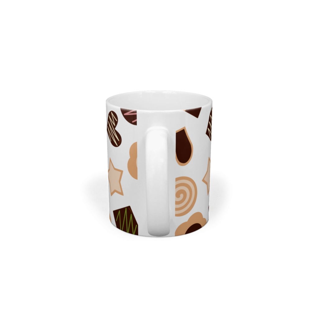 クッキーとチョコレート マグカップ