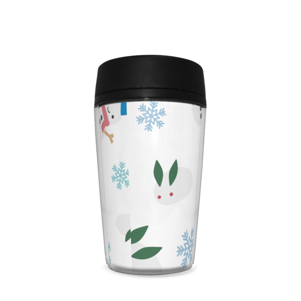ゆきだるまのタンブラー