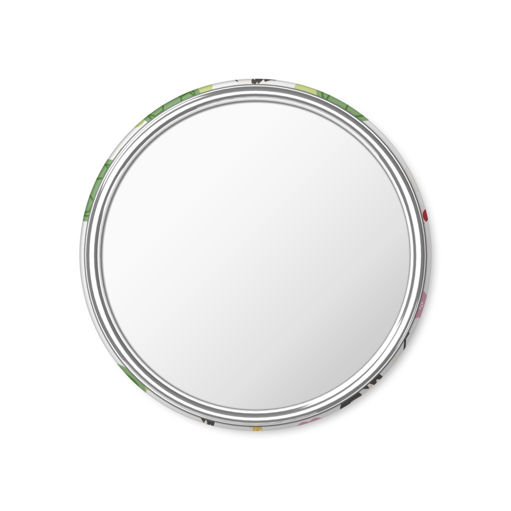 つるとかめの缶ミラー