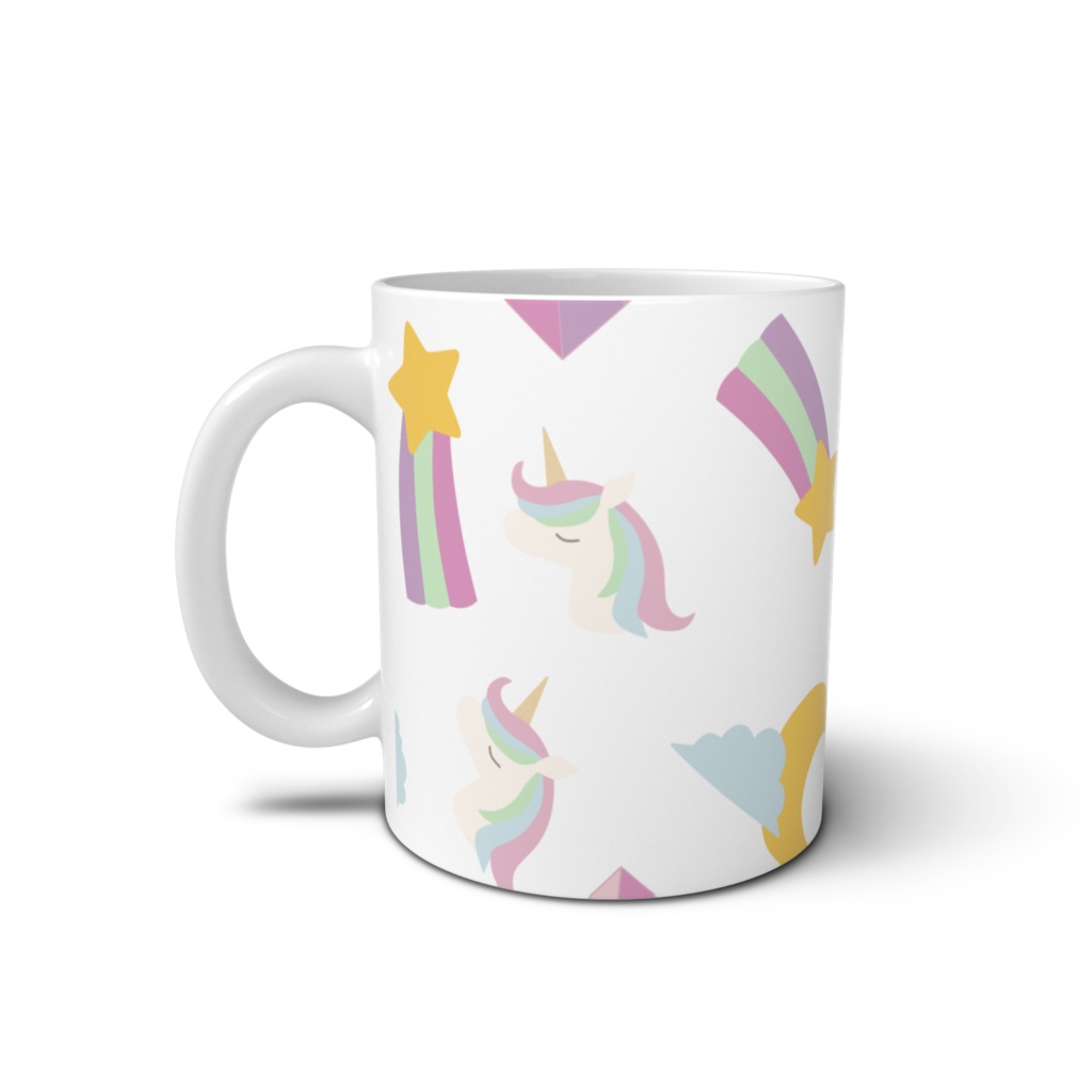 ゆめかわユニコーンのマグカップ