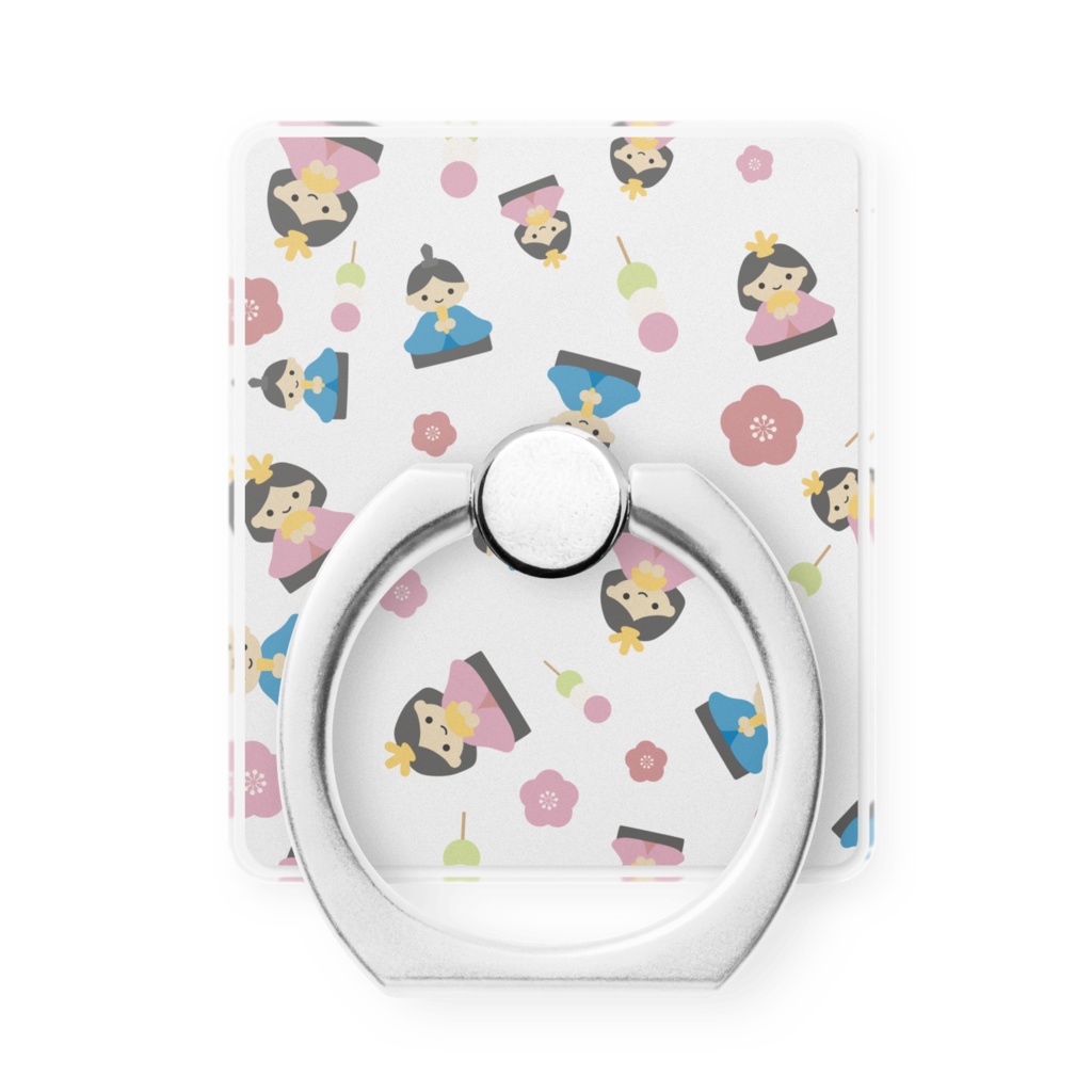 ひなまつりのスマホリング