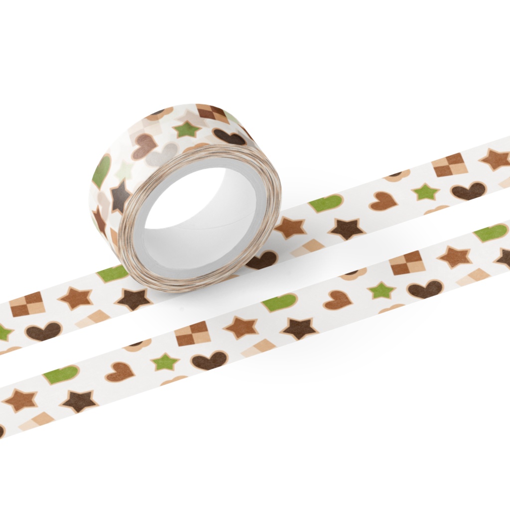 クッキーのマスキングテープ