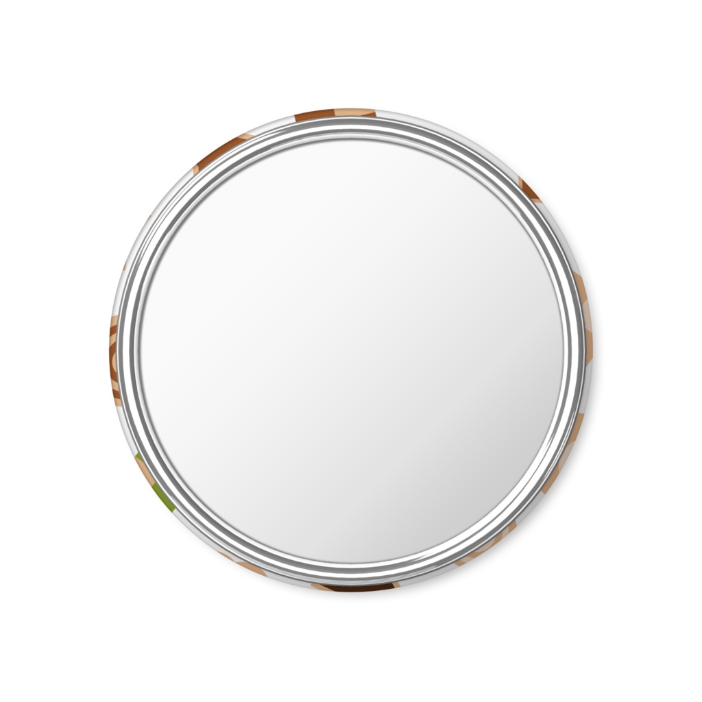 クッキーの缶ミラー