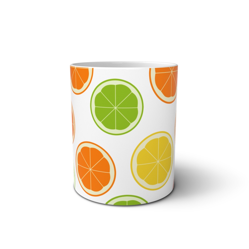 柑橘のマグカップ