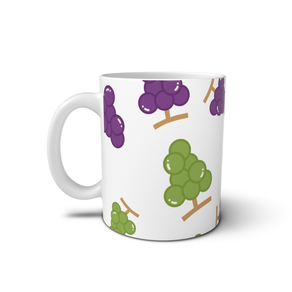ブドウのマグカップ
