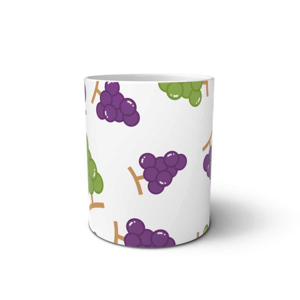 ブドウのマグカップ