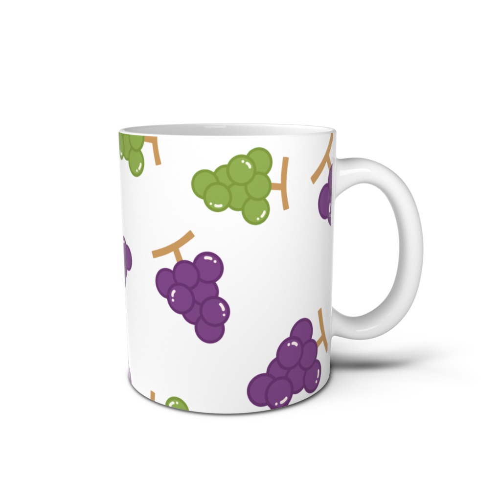 ブドウのマグカップ