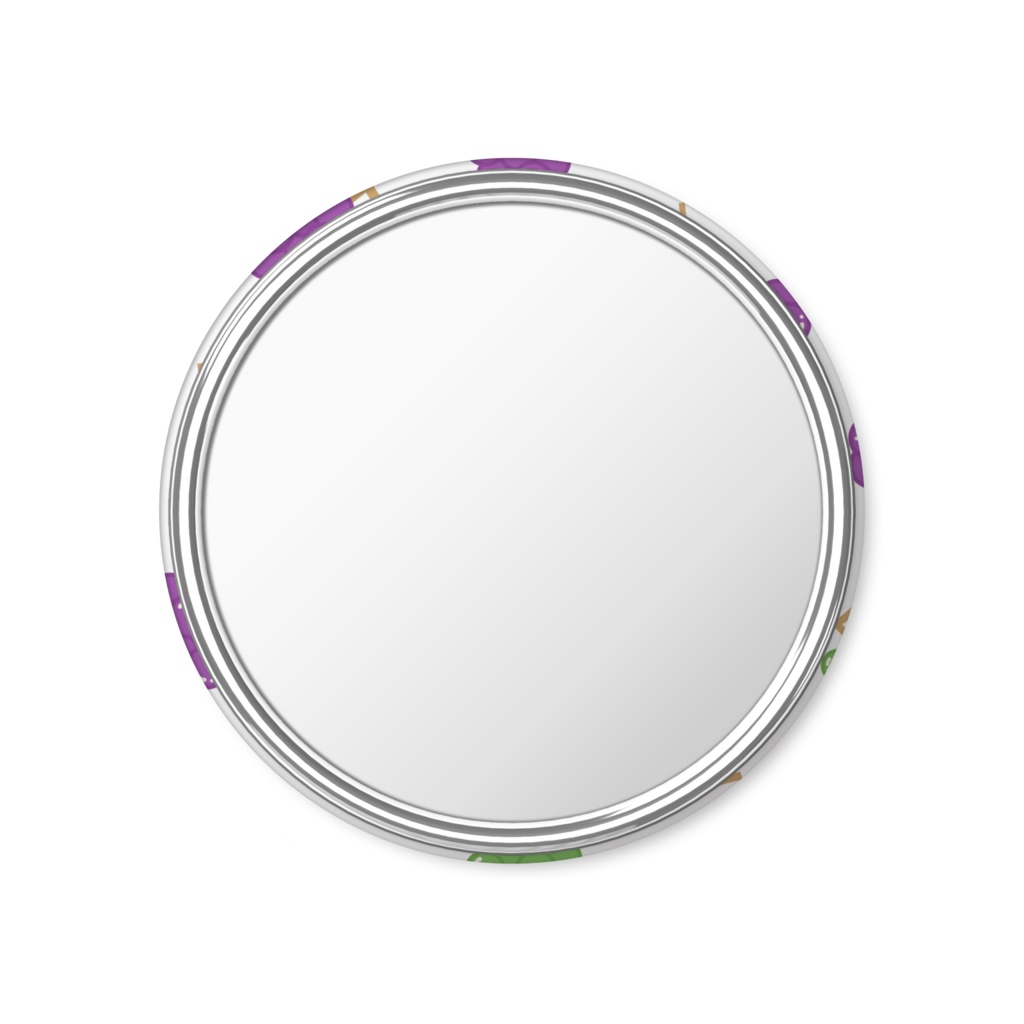 ブドウの缶ミラー