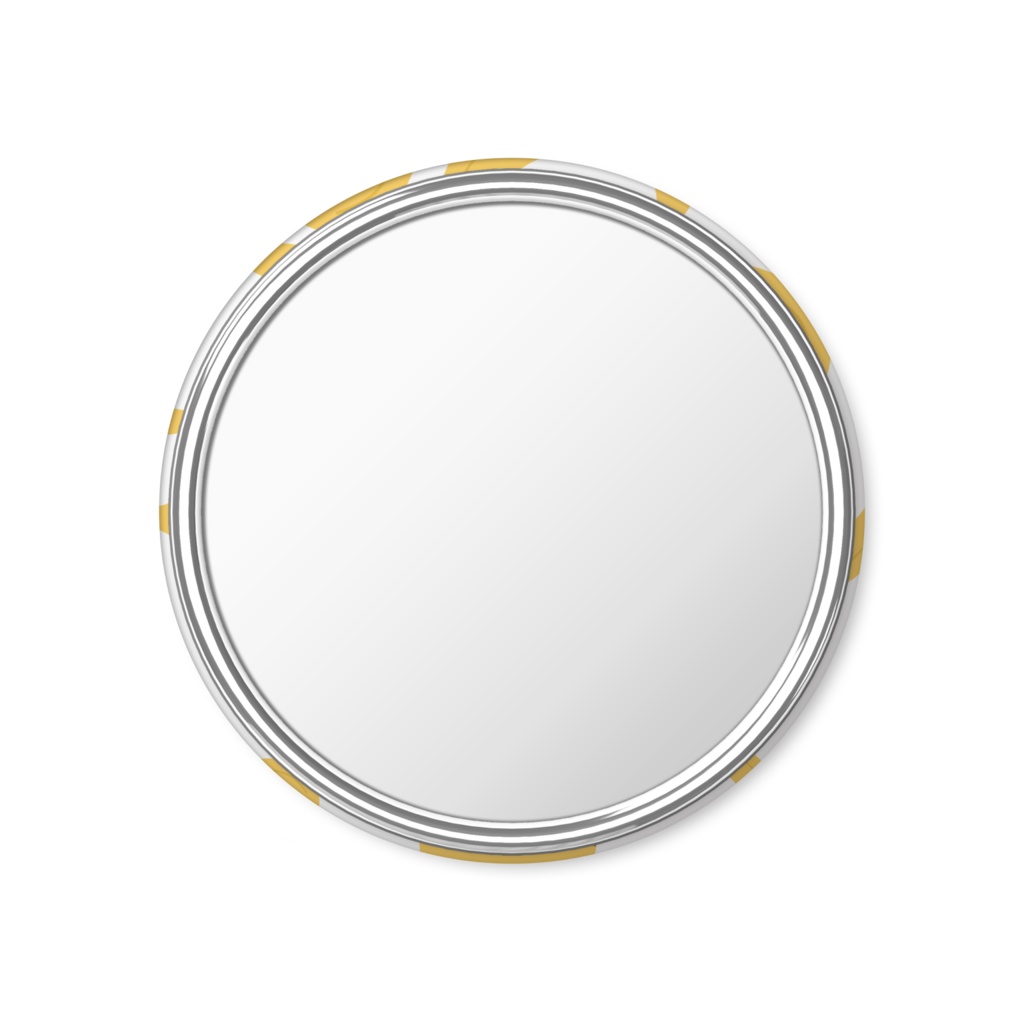 バナナの缶ミラー