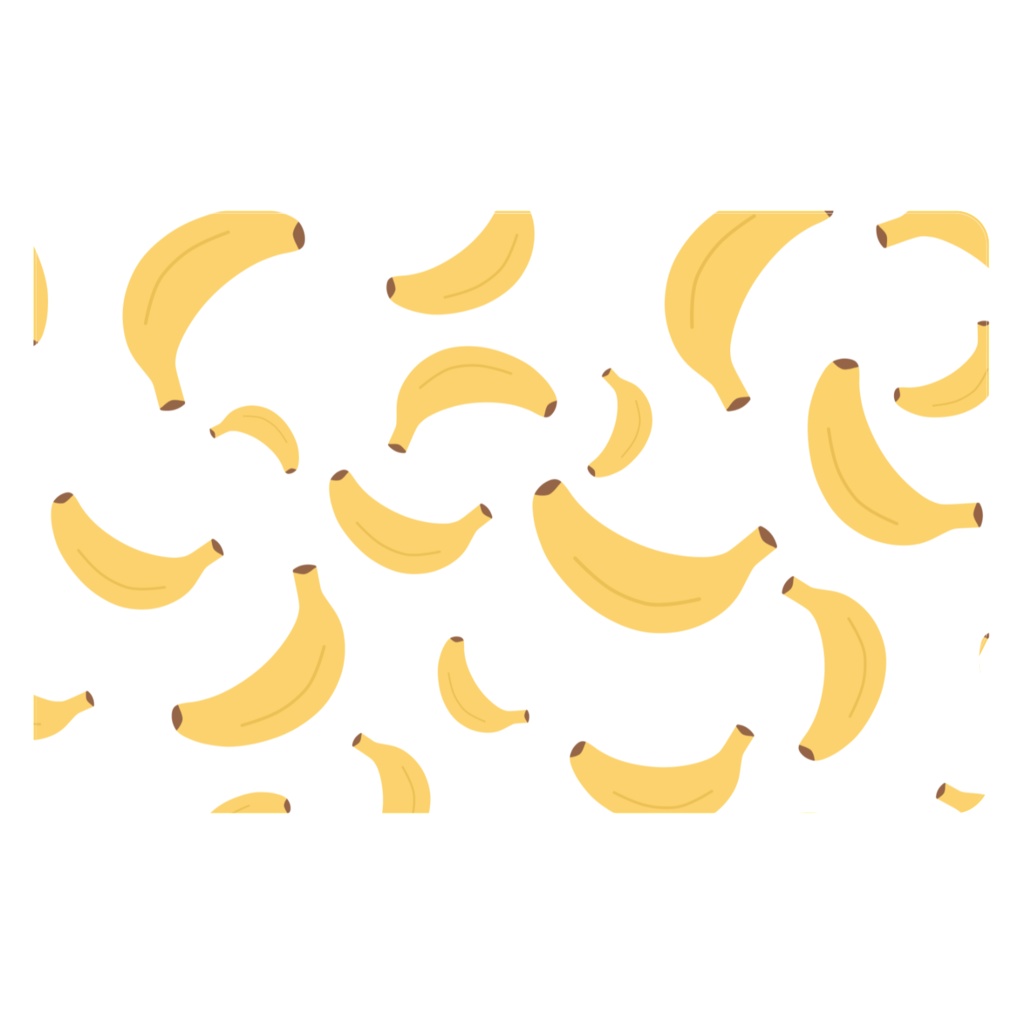 バナナのICカードステッカー