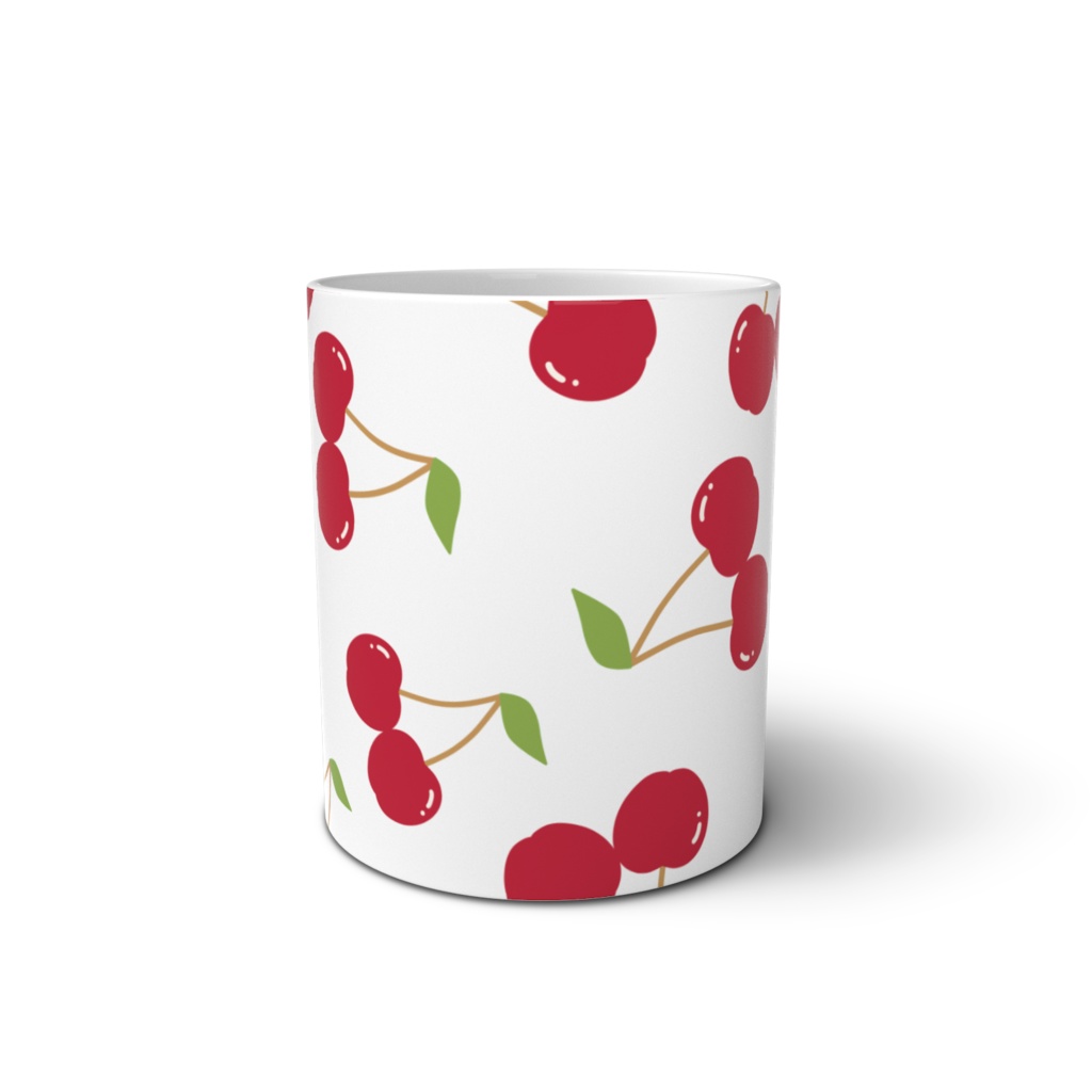 サクランボのマグカップ