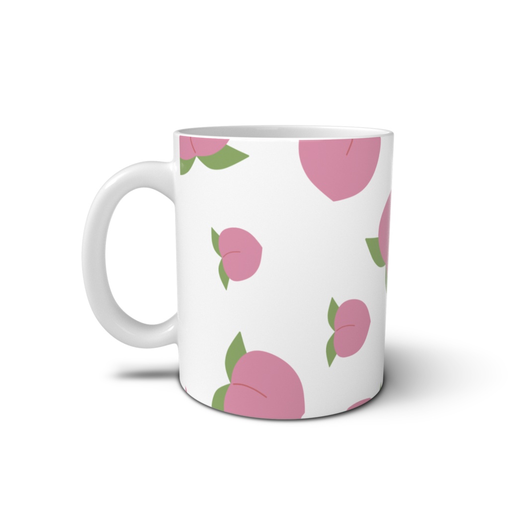 モモのマグカップ