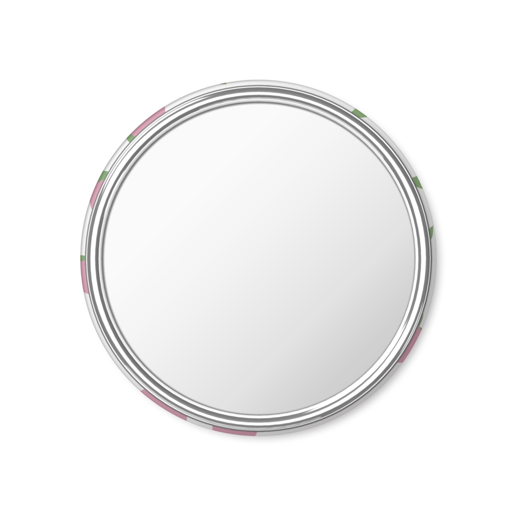 モモの缶ミラー