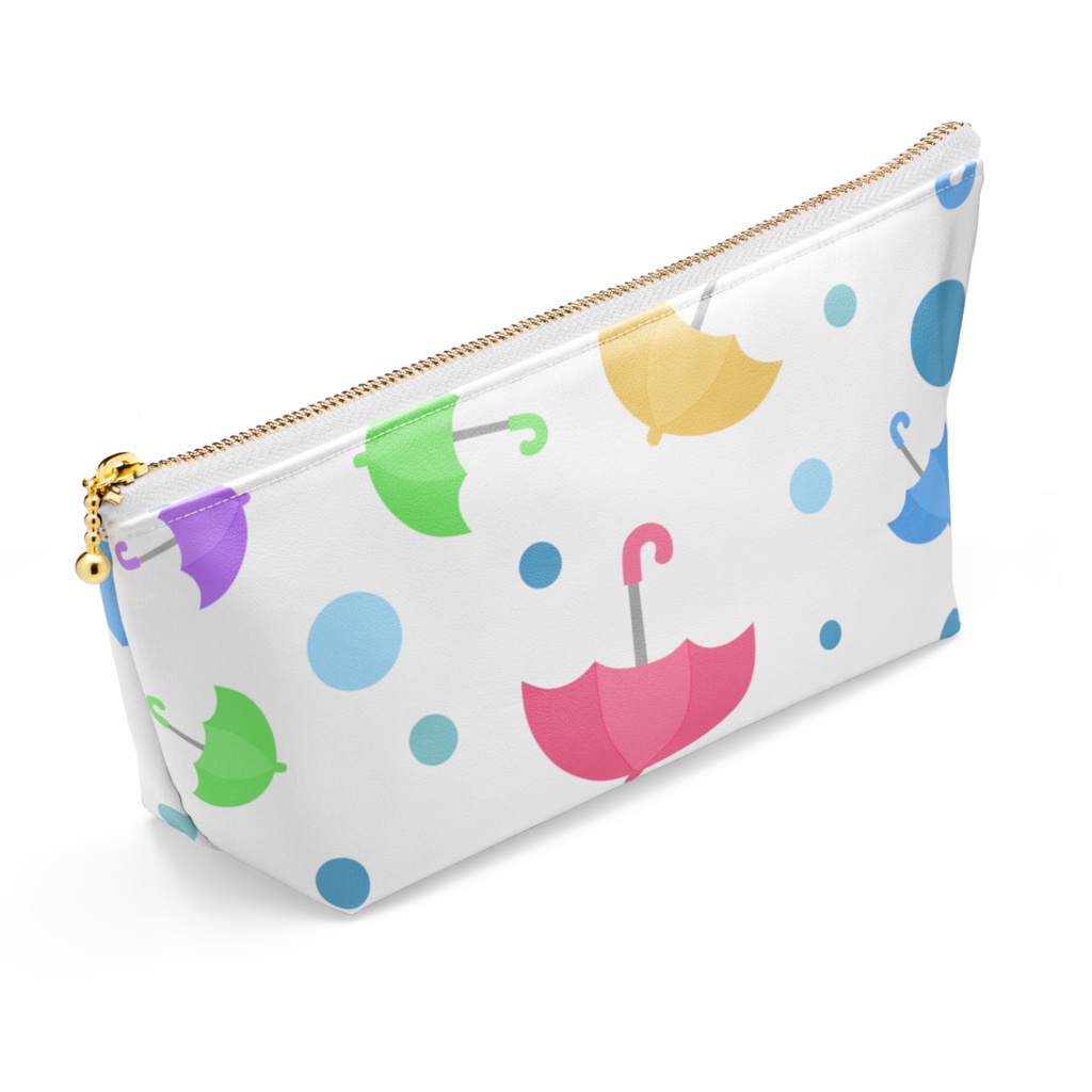 カラフルカサのポーチ